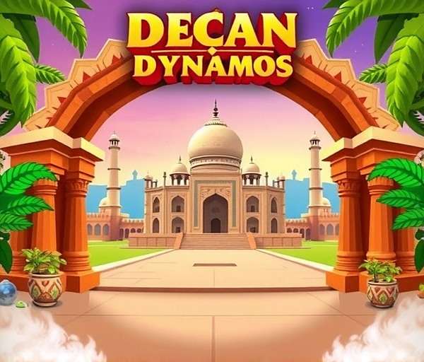 Deccan Dynamos Game Cover Deccan Dynamos game cover featuring South Indian cultural elements